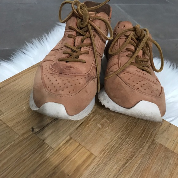 🚨SOLD🚨Frye Women Leather Lace Up Sneakers Sz 7.5 - Picture 5 of 8